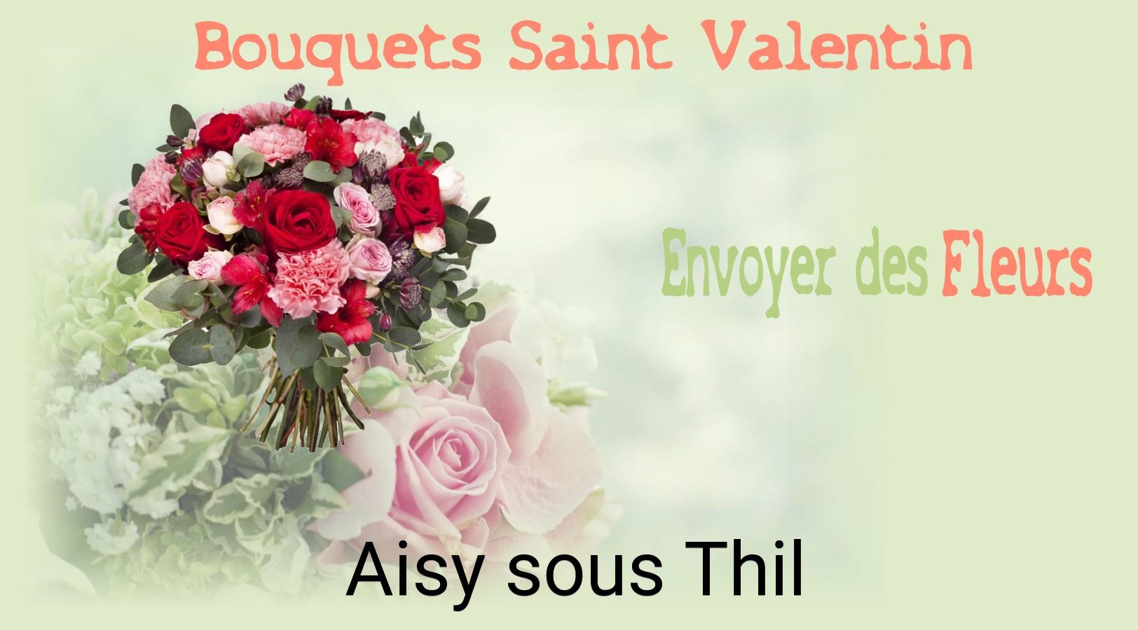 Roses de Saint-Valentin livrées à Aisy-sous-Thil